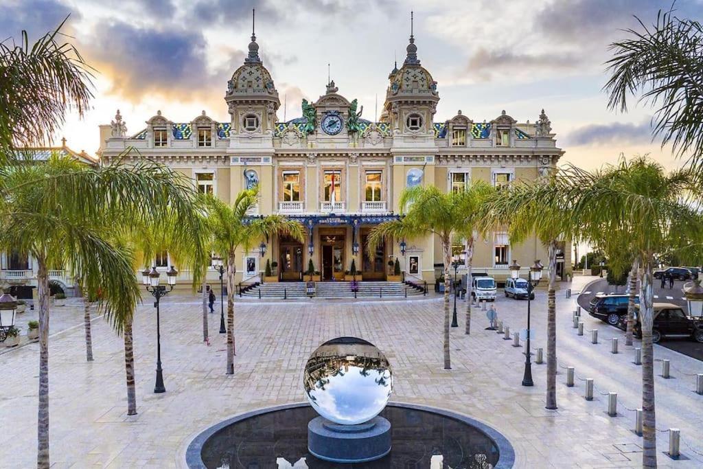 Luxueux Studio Neuf - Frontiere Monaco - Piscine - Parking Prive Exterior foto