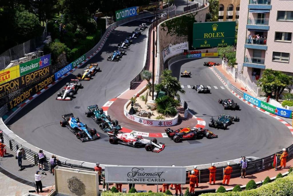 Luxueux Studio Neuf - Frontiere Monaco - Piscine - Parking Prive Exterior foto
